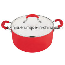 Kitchenware 24cm Aluminum Ceramic Coating Sauce Pot, Cookware, Energy-Saving Pot